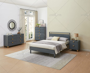 Có Thể Điều Chỉnh Kim Loại Sắt Thép Khung Giường 3 Ngăn Kéo Nhà Máy Bán Hàng Cho Nhà Ký Túc Xá Đồ Nội Thất Phòng Ngủ Ống Vuông Giường Đơn - Product Image 3