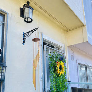 JH-Mech 14in Bird Feeder Wall Hanger Decor Outdoor Plant <strong>Bracket</strong> Metal Wall Hook for <strong>Hanging</strong> Sign <strong>Bracket</strong> - Product Image 4