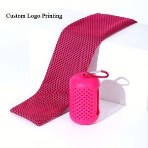 Custom Printed <b>Cooling</b> Towels for Gym and Yoga Activities - Instant Dry - Product Image 1