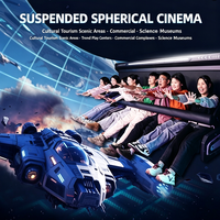 Bioskop VR Kubah Terbang 3D Tanpa Kacamata, 5D, 7D, 9D, Laris untuk Pusat Aktivitas Anak, Pusat Perbelanjaan, Disukai Keluarga Anak-Anak