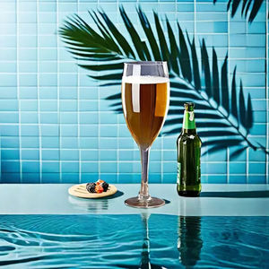 Tasse en verre à liqueur transparente Mega 3000ml Tasse à bière en cristal de haute qualité Creative Durable Barware for Water and Wine Beverage Gift - Product Image 2