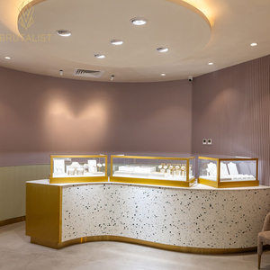 ตู้โชว์เครื่องประดับทันสมัยออกแบบได้ตามต้องการตู้โชว์เครื่องประดับการออกแบบเฟอร์นิเจอร์สำหรับร้านขายเครื่องประดับ - Product Image 3