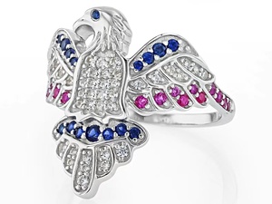 Thai Jewelry Wholesale Factory Eco-friendly brass Eagle Fashion <b>Ring</b> Bird Jewelry <b>Statement</b> <b>Ring</b> for Women Party Gift - Product Image 3