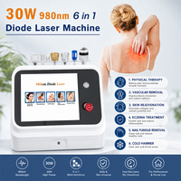 Thérapie laser portable, physiothérapie, appareil de thérapie laser 980 nm