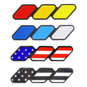Nuevo Emblema Personalizado Xtx para Parrilla Delantera Tricolor, Accesorios Exteriores para Automóviles, Decoración de Carrocería, para Tacoma 2018-19 - Product Image 3