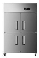 Réfrigérateur vertical commercial (type Asie-Pacifique) à double porte 1280 mm certifié CB