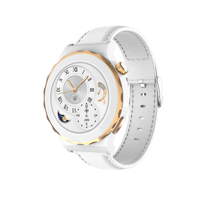 Reloj Inteligente Deportivo DF HW HW3 Mini de 1.32 Pulgadas para Mujer, Pantalla Dorada con Sensor, Esfera Redonda, Dispositivos Inteligentes de Moda - Product Image 5