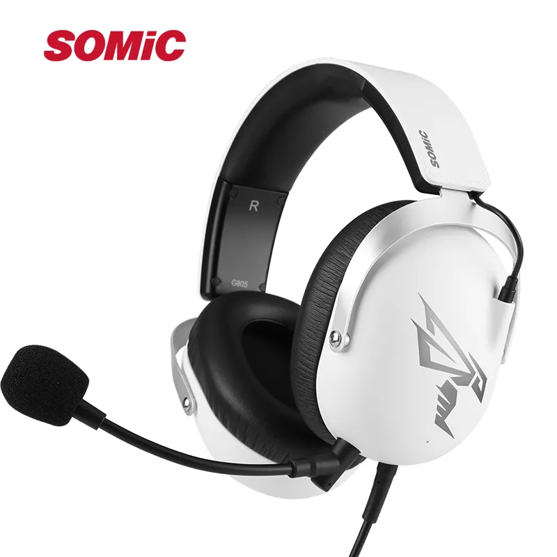 Somic G805 7.1 Headphone Gaming Headset Surround Sound dengan Rgb untuk Gaming untuk <span class=keywords><strong>Pesanan</strong></span> OEM/ODM