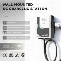 Nuevo Cargador para Vehículos Eléctricos Penoda de 40KW CC, Estación de Carga Rápida Comercial Pública CCS2/GBT con Sistema de Pago OCPP1.6