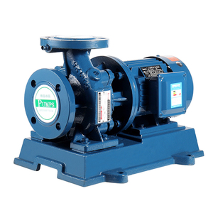 Pompe centrifuge en ligne haute pression certifiée ISO9001, corps en fonte, 3 CV, 380 V, hauteur de refoulement 50 m, débit 80 L/min, moteur écoénergétique - Product Image 6