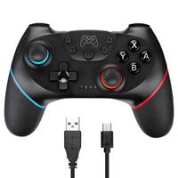 Manette de jeu sans fil en gros avec fonction capture d'écran, vibration, gyroscope six axes, accéléromètre, contrôleur BT NS, manette PC