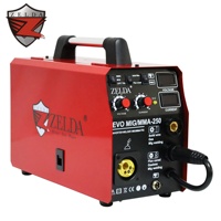 Machine à souder MIG MAG multifonctionnelle 4 en 1 220V, soudeuse MIG CO2/GASLESS 250Amp, Soldadora