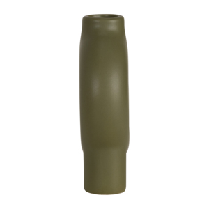 Vaso in Ceramica Verde Oliva dal Design Moderno per Arredamento Casa, Soggiorno, Camera da Letto, Ufficio, Pezzo d'Accento - Product Image 4