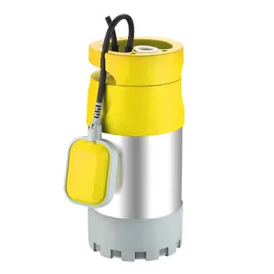 800w 5500L/h high delivery stainless steel clean water submersible pump with float switch