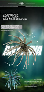 Esca Morbida in TPE a Forma di Riccio Marino 6cm/10cm/11cm, Galleggiante, Alta Percentuale di Cattura, Attrezzatura da <span class=keywords><strong>Pesca</strong></span> - Product Image 6