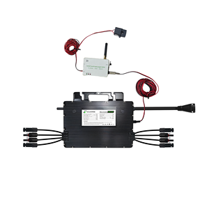 Inverter Solare Mini Smart Cablato Anti Corrente Controcorrente 2000W Uscita Singola IP67 Impermeabile Garanzia 10 Anni per Balconi e Case - Product Image 1