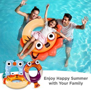 Hot Sale Kids Swim Rings Pool Floats Inflatable Animal Swim Rings Floats Toddler Pool Toys Summer Outdoor - Product Image 5