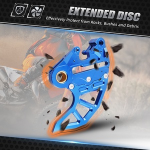 Protezione disco freno posteriore in alluminio niceckc per Husaberg <span class=keywords><strong>TE</strong></span> 125 2011-2014 FE250 FX350 FE501 2009-2014 - Product Image 2