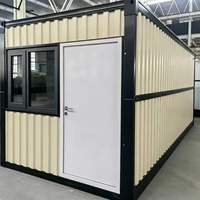 Maison conteneur pliable de type X, unité modulaire préfabriquée à installation rapide pour chantier d'ingénierie et camp temporaire