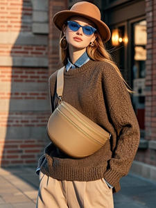 Custom Unisex Waterproof Oxford LuLu Fanny Pack New Arrival Crossbody <b>Pillow</b> Shape Chest Bag Running Zipper Waist Sport Bag - Product Image 4