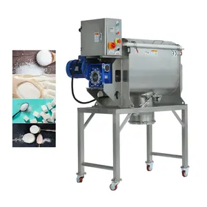 Hygienic 500kg Sugar Sucrose Glucose Ribbon Mixer