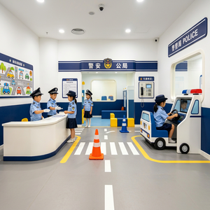 Parque de Juegos Comercial Interior Personalizado para Juegos de Rol, Equipo de Ciudad de Juego de Simulación, Servicio Llave en Mano para Centros de Entretenimiento Familiar (FEC), Centros Comerciales y Guarderías - Product Image 1