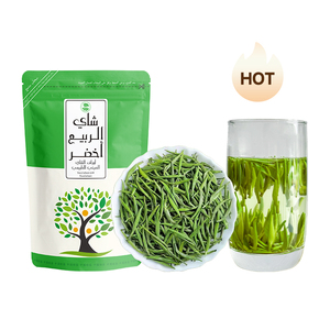 Clqq 5392 Hot Bán buôn Arabic kịch bản đóng gói lỏng lá trà chất lượng cao hạnh phúc Trung Quốc Trà Xanh Lá - Product Image 1