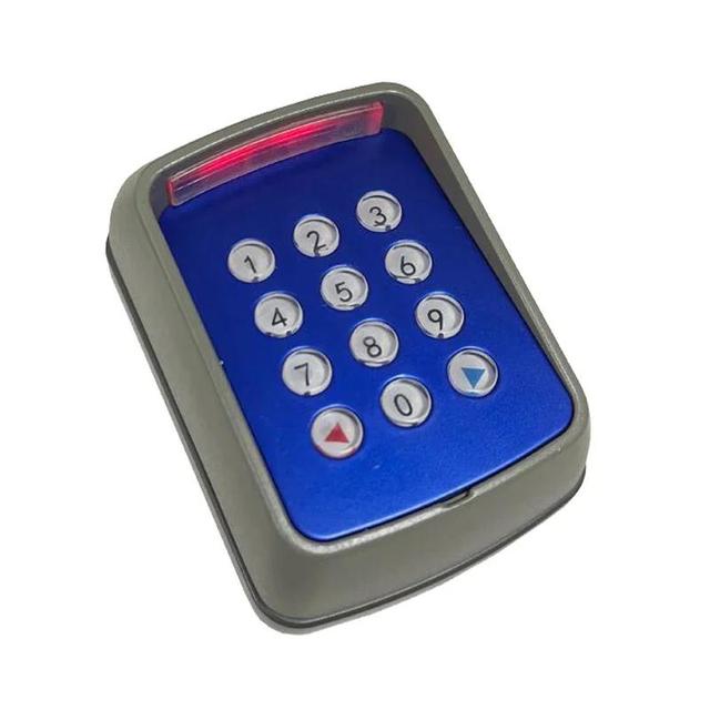 433.92MHz Remote Control Opener 2CH Keypad Door Access Control System 433MHZ Rolling Code Keypad for Entry Gate Wireless Keypad