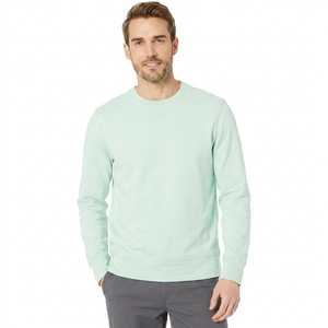 Servicio OEM, Nuevo Diseño de Última Moda, Logotipo Personalizado, Sudadera para Hombre, Sudadera de Manga Larga con Cuello Redondo para Hombre, Sudadera Básica para Hombre, Mezcla de Algodón - Product Image 1