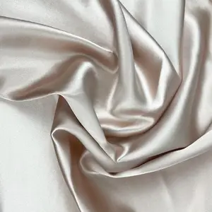 Hot Sale Luxury Heavy Silk Satin 100% Pure Silk Charmeuse Fabric Wholesale Sulk Duchess Mulberry Silk For Dress