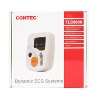 CONTEC TLC6000 CE  Electrocardiógrafo Portátil de 12 Canales con Registro en Tiempo Real de 24 Horas
