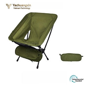 Chaise de camping pliable légère, en tissu Oxford, design minimaliste, portable, pour la plage et le jardin, avec sac de transport - Product Image 6