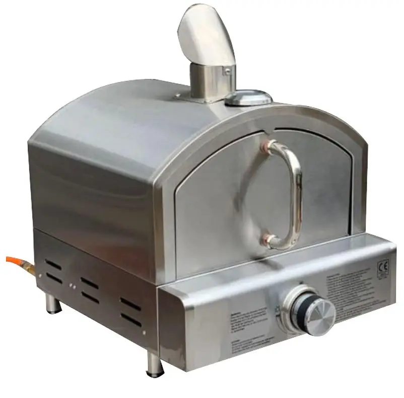 Outdoor pizza Cooking Baking Machine Stainless Steel Grilled Steak Machine Portable Pizza Oven LPG Baking Machine