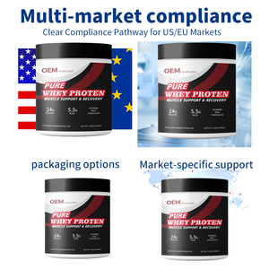 Personalización al por Mayor de Proteína Vegetal 100% en Polvo, Suplemento Deportivo, Pruebas COA/Exteriores, Estándares USP/UE - Product Image 3