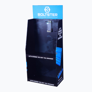 Chất lượng cao tùy chỉnh hai mặt có thể gập lại <span class=keywords><strong>Tabletop</strong></span> hộp hiển thị nhiệm vụ ánh sáng móc treo PEG truy cập cho dễ dàng điểm lắp ráp - Product Image 6