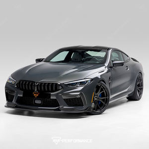 Piezas de Automóvil para <span class=keywords><strong>BMW</strong></span> <span class=keywords><strong>M8</strong></span> G15/G16 2019-2023, Mejora a Kit de Carrocería Estilo V, Labio Delantero de Fibra de Carbono, Faldones Laterales, Difusor, Kit de Carrocería - Product Image 4