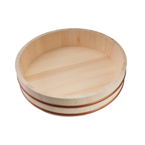 Contenedor de mezcla de <span class=keywords><strong>sushi</strong></span> Hangiri de madera respetuoso con el medio ambiente Cubo de arroz de bambú sostenible para cocina y kit de <span class=keywords><strong>sushi</strong></span> - Product Image 4