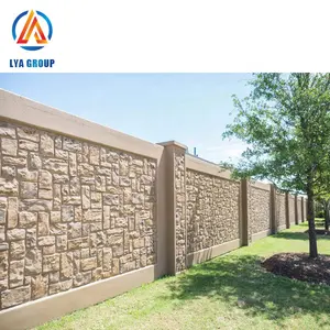 Recinzione per muro di cemento/recinzione in calcestruzzo pilar muffa/pareti prefabbricate in vendita