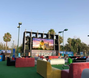 Siêu mỏng p4.81 ngoài trời Màn hình <span class=keywords><strong>LED</strong></span> hoạt hình cho video cho thuê IP65 đánh giá 4500 nits độ sáng Cửa hàng bán lẻ trung tâm mua sắm - Product Image 6