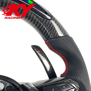Volante de Fibra de Carbono con LED Personalizado para BMW 320 525 F10 F20 F32 F33 F34 F35 F36 F80 M3 M4 M5 X1 X3 X4 X5 2013-2020 - Product Image 2