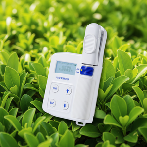 Pflanzen-Chlorophyll-Messgerät Blattanalysegerät Chlorophyllgehalt-Messinstrument Blattoberflächen-Feuchtigkeitstester - Product Image 1