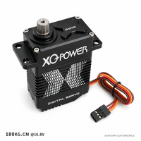 Motor Servo Robot XQ-POWER XQ-S9150D 180kg Tanpa Sikat Serial Bus Tahan Air Distributor ODM Lengan Industri 64mm 452g