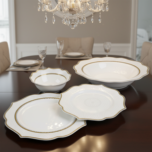 <span class=keywords><strong>Juego</strong></span> <span class=keywords><strong>de</strong></span> <span class=keywords><strong>Vajilla</strong></span> <span class=keywords><strong>de</strong></span> Porcelana <span class=keywords><strong>de</strong></span> Hueso <span class=keywords><strong>de</strong></span> Lujo con Forma <span class=keywords><strong>de</strong></span> HY <span class=keywords><strong>de</strong></span> 60/66 Piezas, <span class=keywords><strong>Juego</strong></span> <span class=keywords><strong>de</strong></span> Tazas para Restaurante, <span class=keywords><strong>Juego</strong></span> <span class=keywords><strong>de</strong></span> <span class=keywords><strong>Vajilla</strong></span> <span class=keywords><strong>Completo</strong></span> - Product Image 5