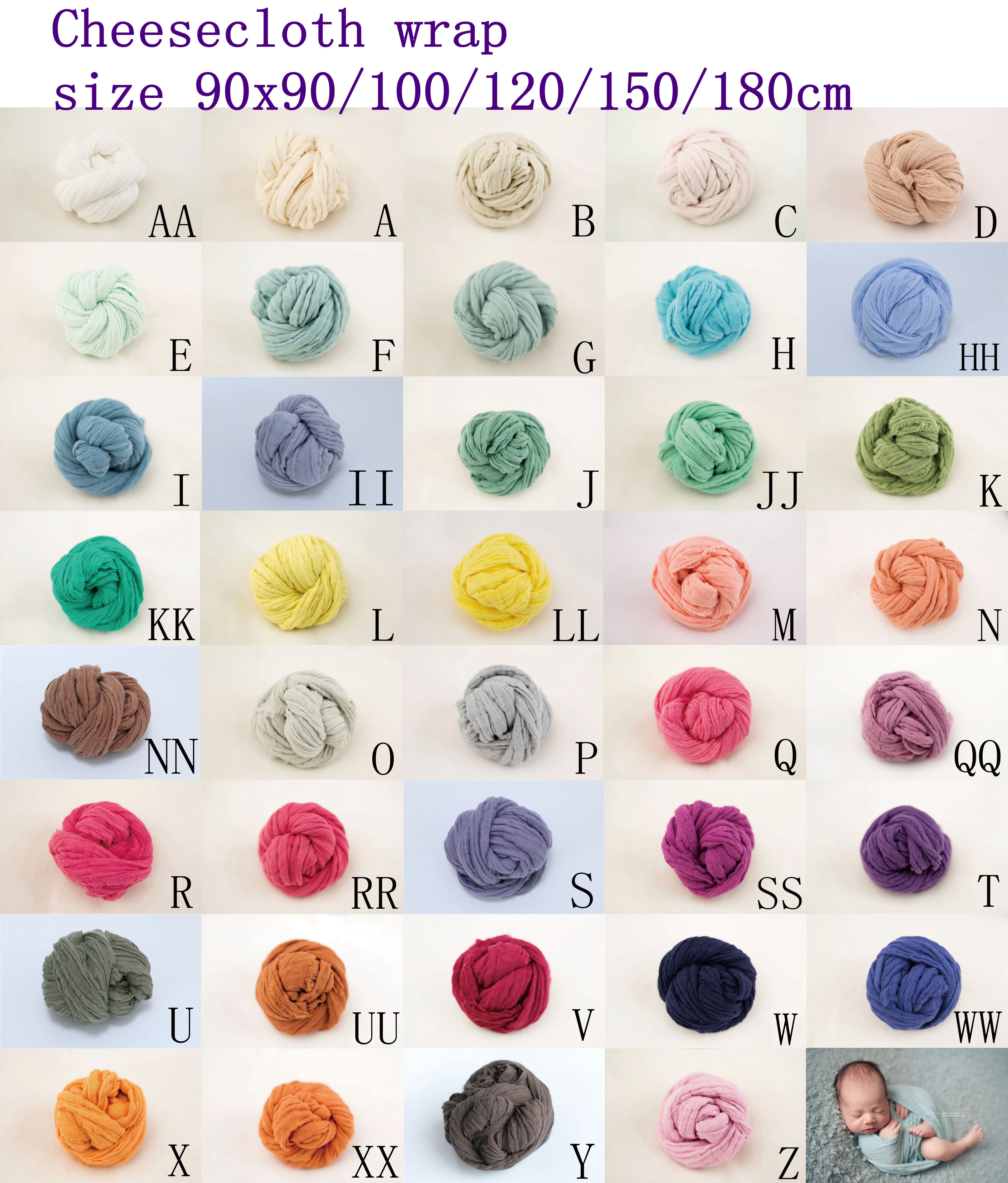 90x180 см Сетка новорожденный фото обертка натуральная Сырная ткань марля Детская фотография Реквизит