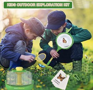 Lớn thiên nhiên ngoài trời trò chơi phiêu lưu <span class=keywords><strong>Bug</strong></span> <span class=keywords><strong>Catcher</strong></span> Kit giáo dục STEM đồ chơi <span class=keywords><strong>Set</strong></span> cho trẻ em thiên nhiên đồ chơi thăm dò - Product Image 4