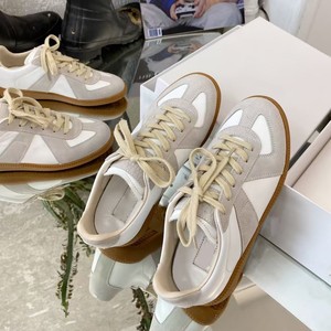 Scarpe da Allenamento in <span class=keywords><strong>Vera</strong></span> <span class=keywords><strong>Pelle</strong></span> Traspirante con Chiusura a Lacci, Nuove <span class=keywords><strong>Sneakers</strong></span> Sportive Casual Retrò Bianche Stile Forrest Gump per <span class=keywords><strong>Donna</strong></span> 2025 - Product Image 4