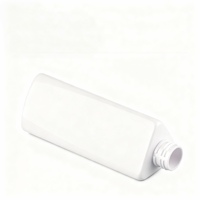 Vente en gros Bouteilles vides d'huile nettoyante pour le visage en plastique PET Triangle transparent mat de 150ml