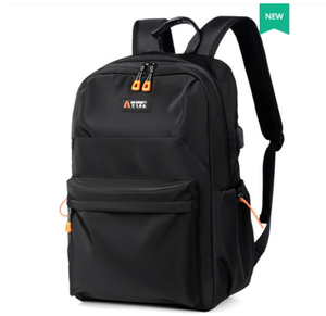 Sac à dos pour ordinateur portable Oxford décontracté minimaliste de 15,6 pouces avec logo personnalisé pour hommes, imperméable, portable, avec port USB - Product Image 3