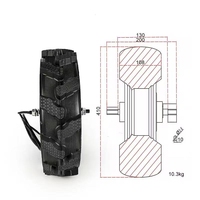 Kit de conversion de moteur de roue solide agricole 36v 48v 800w 16 pouces, chariots électriques, kit de brouette à moteur pour jardin et ferme