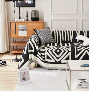 <span class=keywords><strong>Fundas</strong></span> de <span class=keywords><strong>sofá</strong></span> de felpa sólida antideslizantes modernas, funda de chenilla gruesa y duradera en forma de L, recién diseñada, sala de estar geométrica de tres asientos - Product Image 4